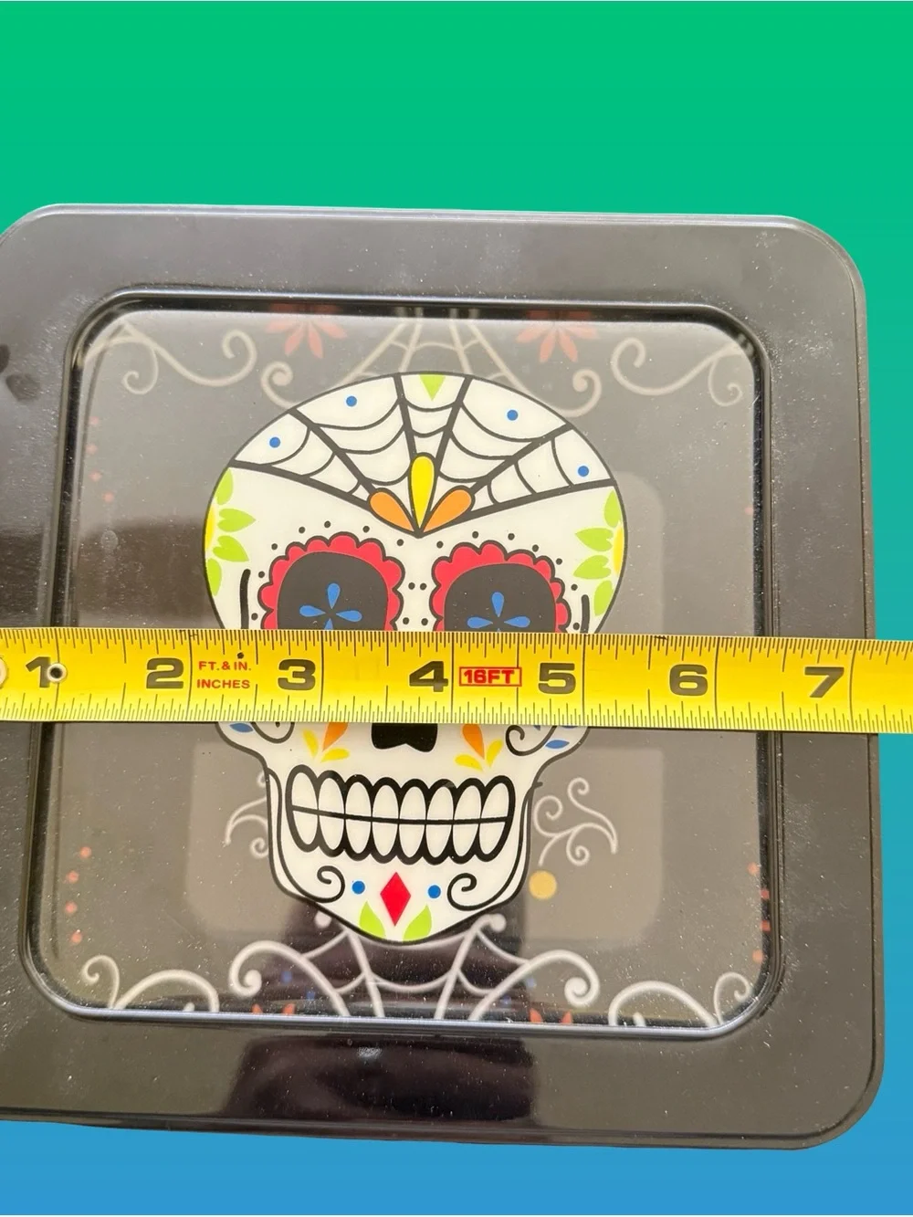 Sugar Skull Tin